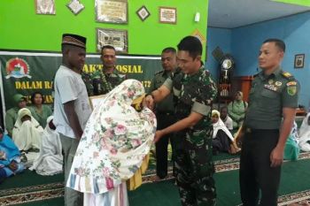Kodim 1702/Jayawijaya gelar pengobatan massal di Walesi
