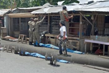 Pemkab Mimika tertibkan lapak liar di pasar sentral