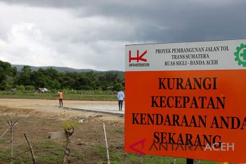 Progres jalan tol Aceh