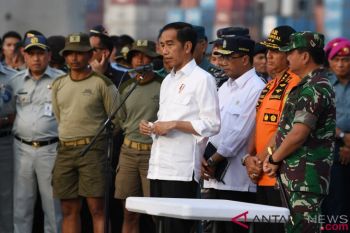 Presiden Kunjungi Posko Pencarian LION AIR JT 610