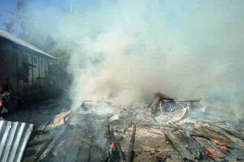 Satu ruko di Waropen ludes terbakar