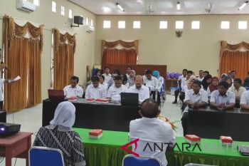 Dinas Pendidikan Barut gelar bimtek penetapan angka kredit