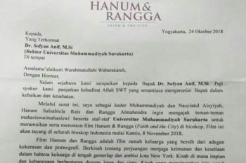 UMS: Tak ada paksaan tonton Film Hanum