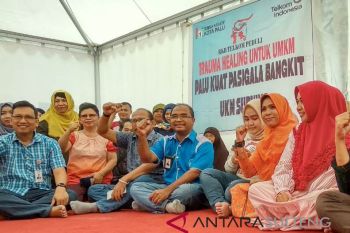 Pelaku UMKM mitra PT. Telkom ikut 'trauma healing'