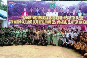 TMMD upaya meningkatkan semangat kebersamaan dalam membangun, kata Kasrem