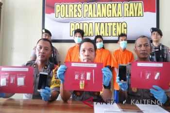 Tiga budak sabu ditangkap polisi di Palangka Raya