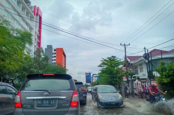Banjir Kepung Kota Palembang