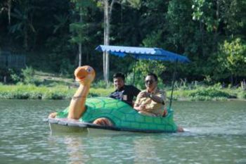 Bupati meresmikan Bendungan Kayuangin menjadi objek wisata