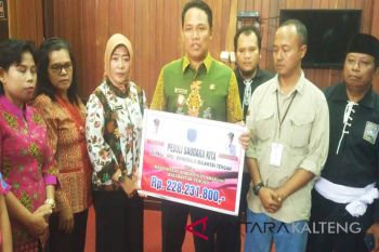 Warga Lamandau sumbang Rp228 juta bagi gempa Palu, ini respon Bupati