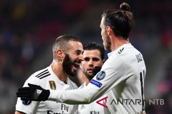Liga Champions - Benzema cetak dua gol saat Madrid hancurkan Plzen