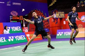 Fajar/Rian tumbang dari Jepang di semifinal Hong Kong Terbuka