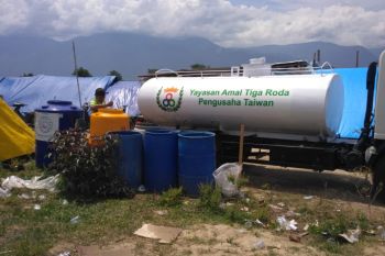 Korban likuefaksi Petobo kesulitan air bersih