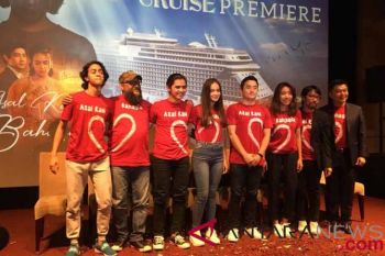 Gala Premiere film "Asal Kau Bahagia" digelar di kapal pesiar