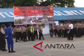 400 personel gabungan Polri-TNI tingkatkan patroli kamtibmas