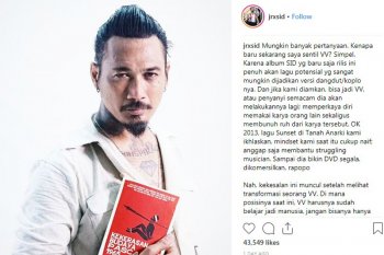 Geram, Jerinx SID beri teguran tertulis kepada Via Vallen