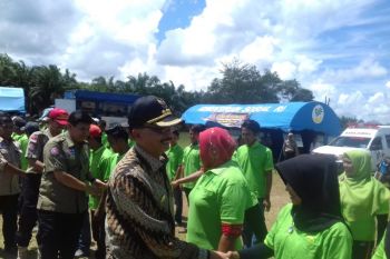 Bupati Pesisir Selatan resmikan kampung siaga bencana