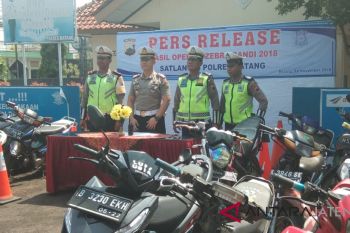2.878 pengendara di Batang terkena tilang