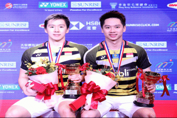 Kevin/Marcus meraih gelar juara Hongkon Terbuka