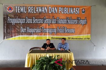 Masyarakat Temanggung himpun dana Peduli Bencana Sulteng Rp669.143.500