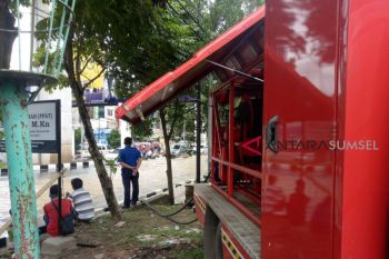 Dinas Pemadam Palembang siagakan tim  penanggulangan banjir