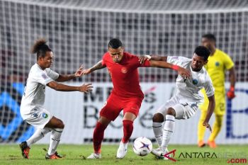 Babak pertama, Indonesia imbang 0-0 atas Timor Leste