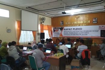 Jumlah pemilih Pemilu di Agam bertambah