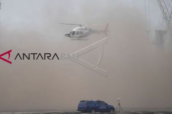 Polri cari helikopter yang hilang kontak di perairan Bangka Belitung