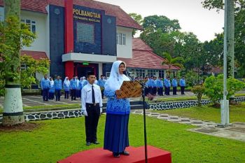 Polbangtan YoMa gelar upacara HUT ke-47 Korpri