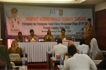 Lampung bentuk gugus tugas perdagangan orang