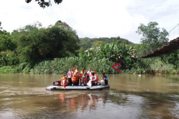 BPBD imbau warga waspada luapan sungai komering