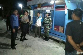 Pengamanan pusat Kota Sampit ditingkatkan jelang malam tahun baru
