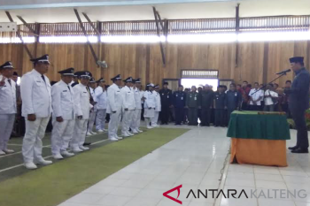 18 Kepala Desa di Lamandau dilantik, ini pesan Bupati