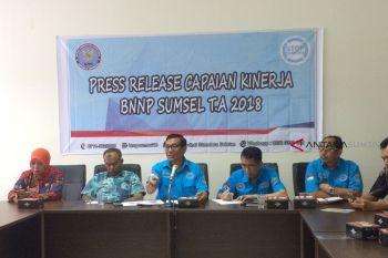 BNN Sumsel musnahkan barang bukti sabu