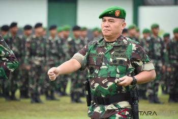 Pangdam lepas peleton Yuddha Wastu Pramuka Jaya