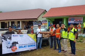 PGN Salurkan Bantuan Untuk Korban Tsunami