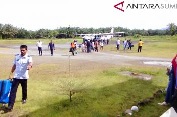 Penumpang pesawat di Bandara Pusako Anak Nagari Pasaman Barat meningkat