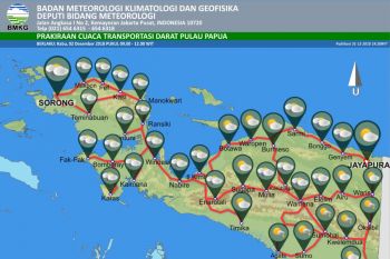 BBMKG Jayapura ingatkan warga waspadai banjir dan longsor