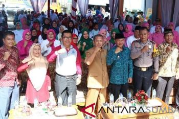 Ratusan masyarakat Dharmasraya ikuti edukasi tentang obat dan makanan