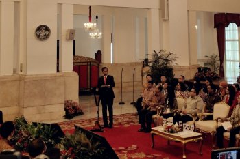 Jokowi opens National Convention of Public Relations Officers