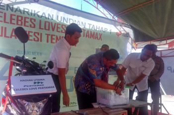 Hiswana-Pertamina tarik undian "Celebes Lover Pertamax"