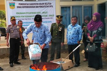 KPU: pemusnahan KTP-E rusak hindari penyalahgunaan saat pemilu