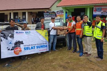 Tsunami Selat Sunda, PGN salurkan bantuan di Lampung