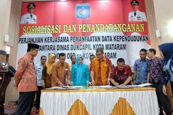 Dukcapil Mataram laksanakan gerakan perekaman KTP elektronik massal