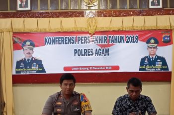 Polres Agam kerahkan 300 personel amankan malam pergantian tahun