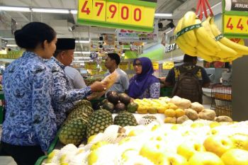 Satgas Pemkot Bandarlampung Sidak Supermarket