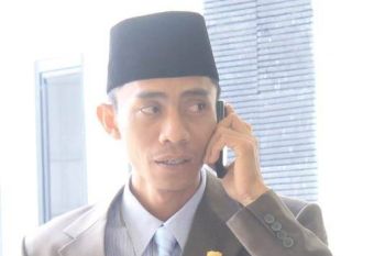 Pedagang kain eks Pasar Pendopo enggan pindah tempat berjualan