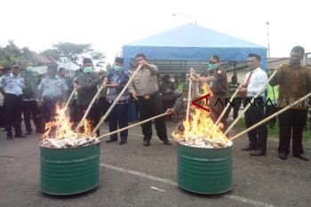 Polres Solok Selatan tangkap lima terduga pengedar narkoba