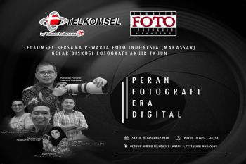 PFI Makassar gandeng Telkomsel diskusi fotografi
