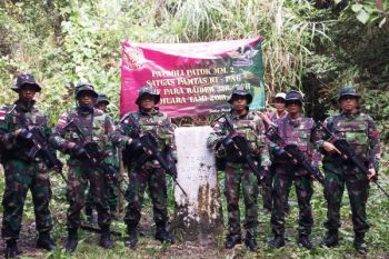 TNI ajak warga laksanakan patroli patok perbatasan RI-PNG