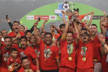 Soccer - Persija jakarta champion of liga 1 competition
